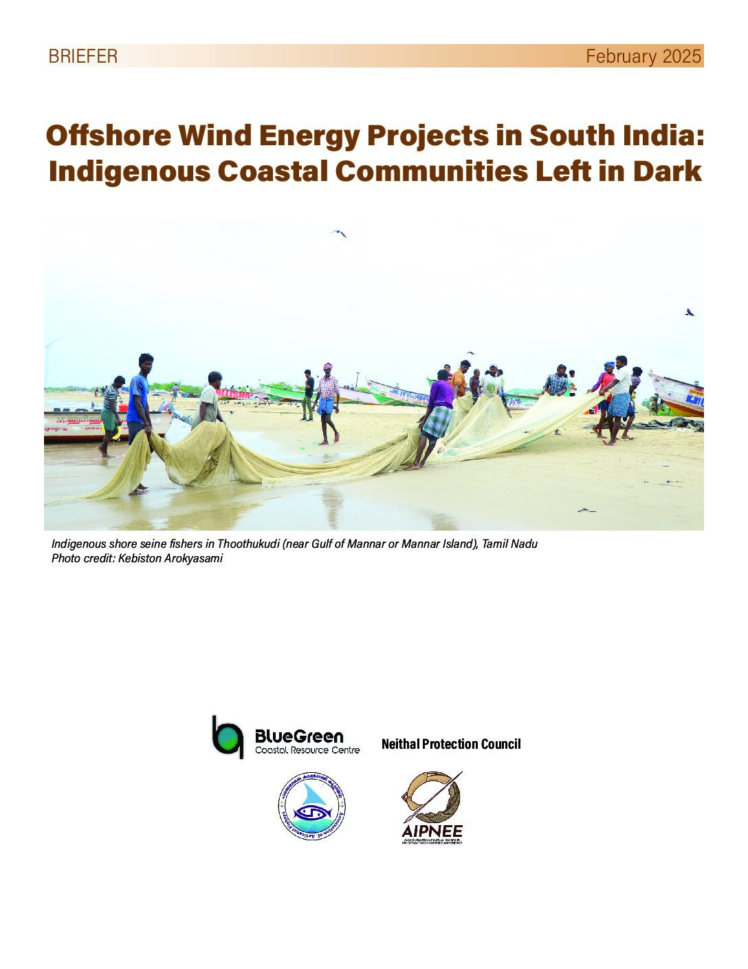 [Briefer] Offshore Wind Energy Projects in South India: Indigenous Coastal Communities Left in Dark